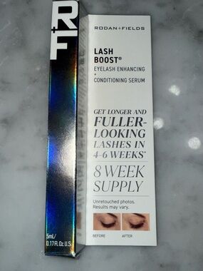 Rodan + Fields Lash Boost Serum - White and Black Packaging